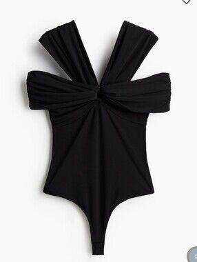 Open Shoulder Bodysuit - H&M